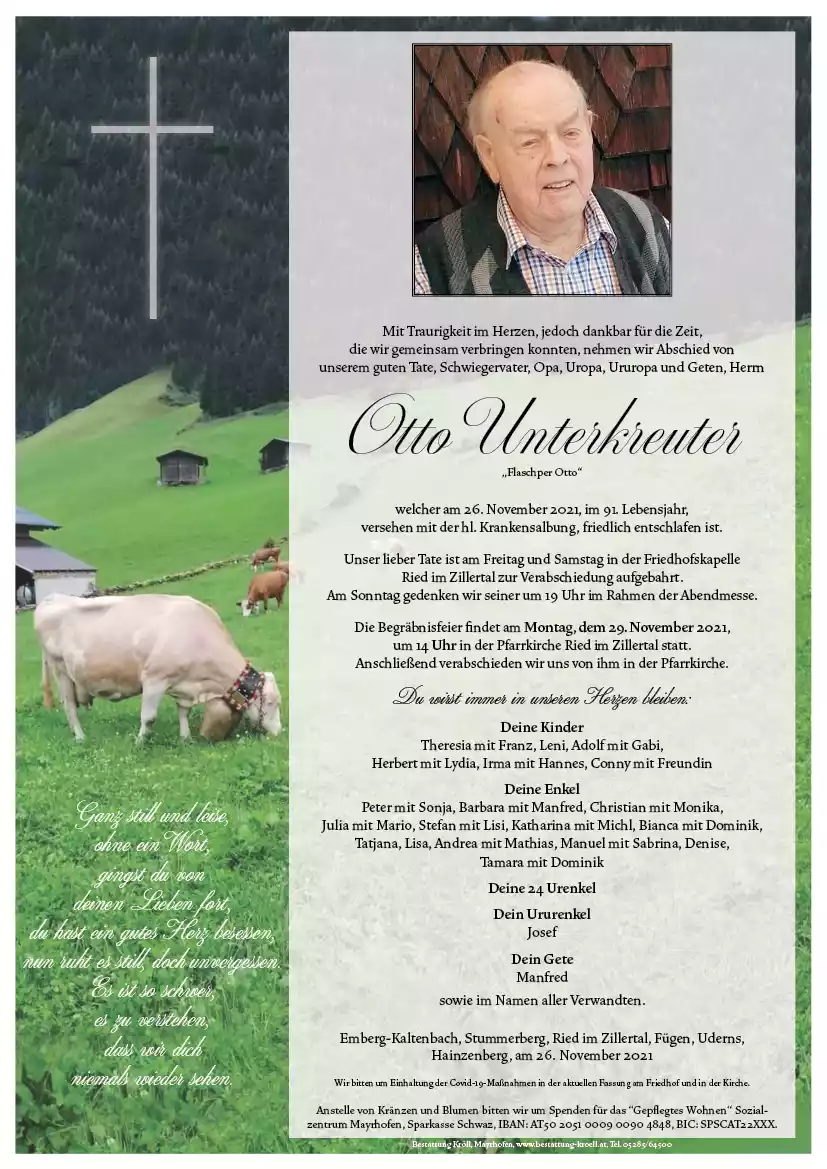 Parte von Otto Unterkreuter